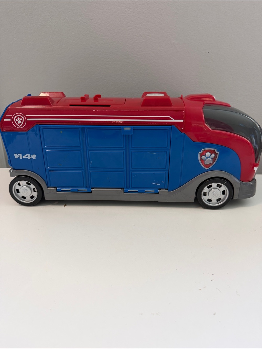 Spin Master Paw Patrol “14” Mission Cruiser Bus Truck- Sounds Tested Works!!